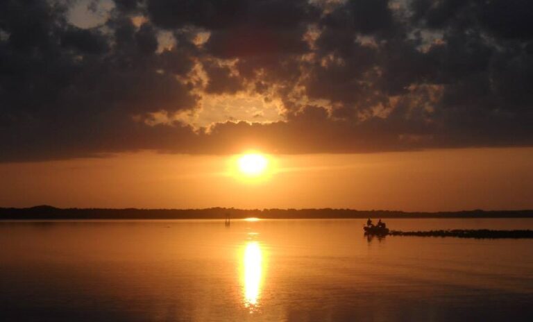 Sun setting on the St. John's River